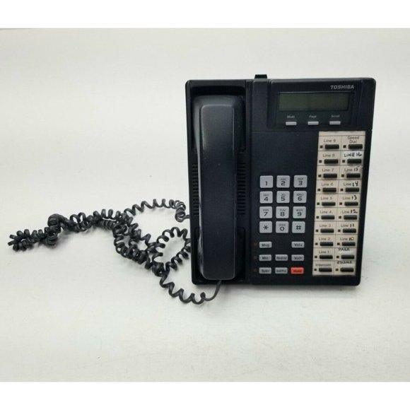 Toshiba DKT2010-SD Digital Key Telephone Phone Desk - Picture 1 of 8